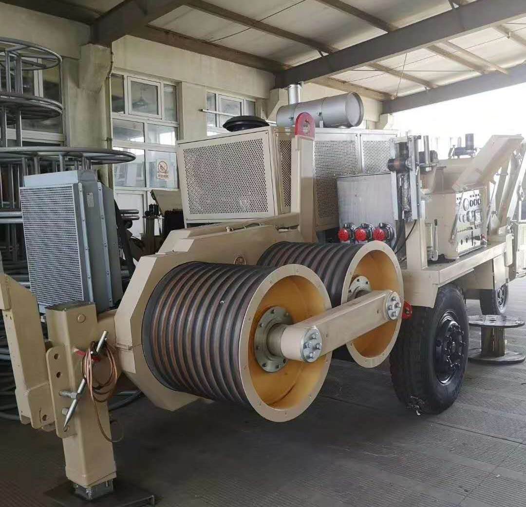 China Drum Brake Hydraulic Brake Spiral Rise Hydraulic Lifting